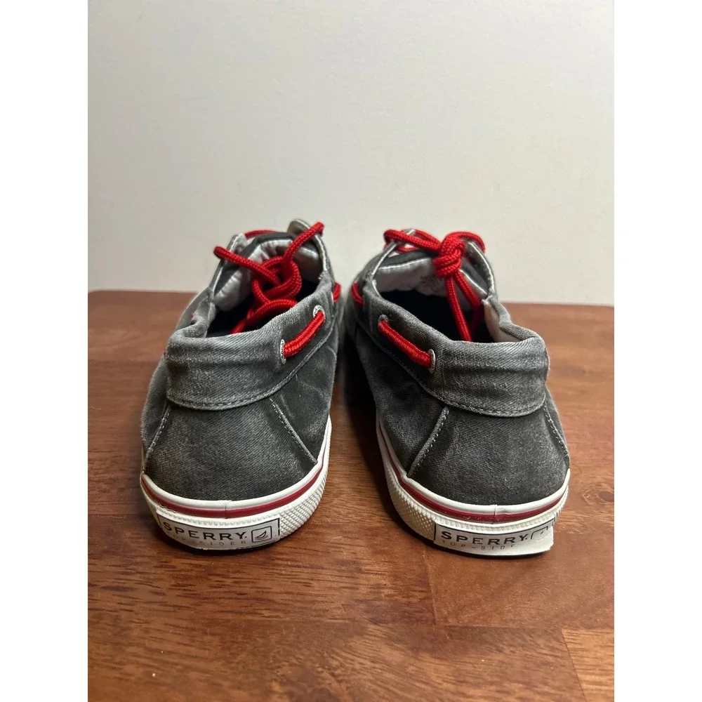 Sperry Gray Top Sider Shoes Mens Size 10M